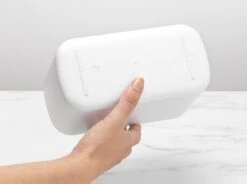 Brabantia ReNew Tandenborstelhouder - 11 X 19,6 X 9,9 Cm - White -Thuis Badkamer 1200x896