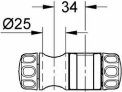 GROHE Relexa Glijstuk - 25 Mm - Chroom - 07659000 -Thuis Badkamer 1200x897
