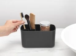 Brabantia ReNew Tandenborstelhouder - 11 X 19,6 X 9,9 Cm - Dark Grey -Thuis Badkamer 1200x900 13