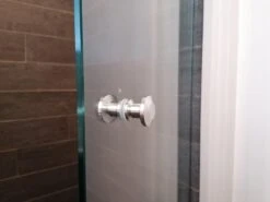 Luxe RVS Douchedeur Knop - Deurknopgarnituur – Douchedeur Handvat / Douchedeurknop / Deurknop RVS / Zilverkleur Type Elegant -Thuis Badkamer 1200x900 46