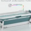 Livista® - Opvouwbaar Bad - Blauw - Zitbad - Inklapbaar - Bath Bucket - 150 CM LANG - XL - Incl. Thermometer & Onderwater LED Lichten -Thuis Badkamer 1200x916 1