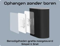 Luxe WC Borstel Met Houder - Flexibele WC Borstel Van Siliconen - Inclusief Montagesysteem - Staand Of Hangend - Toiletborstel -Thuis Badkamer 1200x916 2