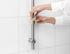 Brabantia ReNew Doucherek - Zonder Boren - Soft Beige -Thuis Badkamer 1200x916 4