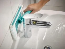 Leifheit Flexipad Tegelwisser - Met Telescoopsteel (65-110 Cm) - Click Systeem - 20 Cm Wisbreedte -Thuis Badkamer 1200x918