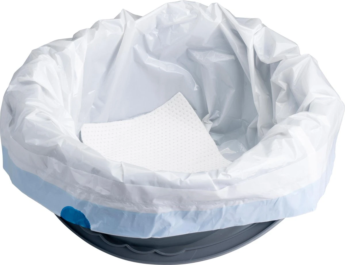 Merkloos Toiletemmer Zakken (20 Stuks) - Toiletemmerzakken - Toiletemmer Opvangzakken - Toiletstoel / Postoel Zakken. Incontinentie - Camping Toilet 4 Merkloos Toiletemmer Zakken (20 Stuks) - Toiletemmerzakken - Toiletemmer Opvangzakken - Toiletstoel / Postoel Zakken. Incontinentie - Camping Toilet - Afbeelding 2