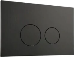 QeramiQ Push Bedieningspaneel Toilet - Frontbediening - Mat Zwart - Voor Geberit UP320/UP720 -Thuis Badkamer 1200x928 3