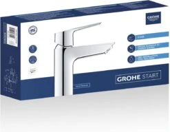 GROHE QuickFix Start Waterbesparende Wastafelkraan - Met EcoJoy® - Incl. Pop-up Waste - Chroom - 31137002 22 GROHE QuickFix Start Waterbesparende Wastafelkraan - Met EcoJoy® - Incl. Pop-up Waste - Chroom - 31137002 -Thuis Badkamer 1200x931 2
