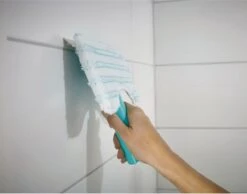 Leifheit Flexipad Tegelwisser - Met Telescoopsteel (65-110 Cm) - Click Systeem - 20 Cm Wisbreedte -Thuis Badkamer 1200x942