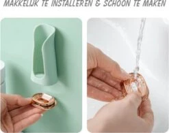 Happy Goodz Houder - Elektrische Tandenborstelhouder - GRIJS 1 Stuk - Flexibele Siliconen - Hangend Aan De Muur Zonder Boren - Geschikt Voor Oral-b & Philips Sonicare - Toothbrush Holder -Thuis Badkamer 1200x946