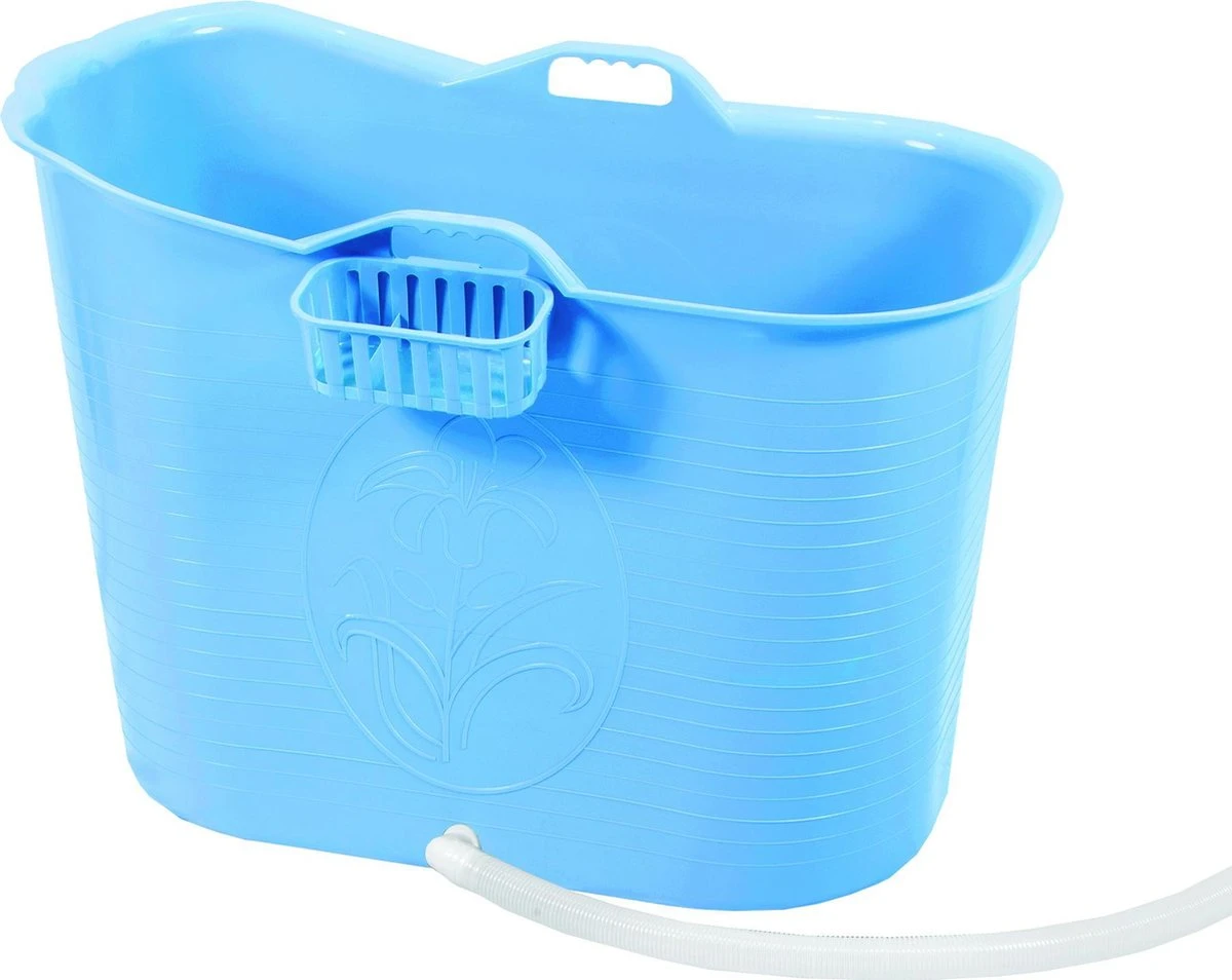 Zitbad Voor Volwassenen - Bath Bucket - Blauw - 200L 4 Zitbad Voor Volwassenen - Bath Bucket - Blauw - 200L - Afbeelding 2