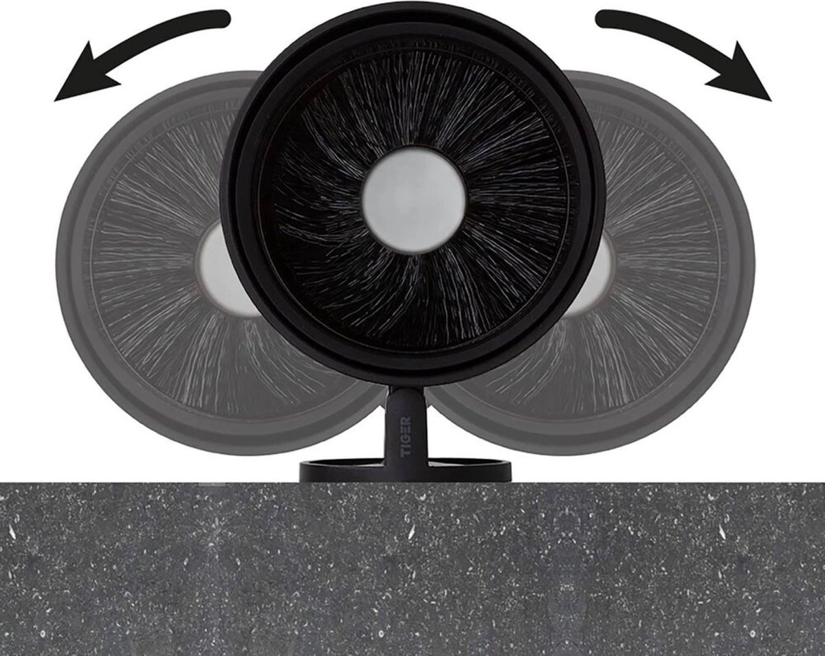 Tiger Tune - Toiletborstel Met Houder - RVS Geborsteld / Zwart 6 Tiger Tune - Toiletborstel Met Houder - RVS Geborsteld / Zwart - Afbeelding 4