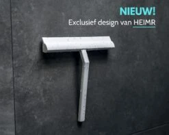 Douchewisser Wit Met Magneetstrip - Badkamer Accessoires - Raamwisser - Trekker Douche - Silicone - 21cm X 20cm -Thuis Badkamer 1200x957