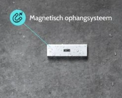 Douchewisser Wit Met Magneetstrip - Badkamer Accessoires - Raamwisser - Trekker Douche - Silicone - 21cm X 20cm -Thuis Badkamer 1200x960