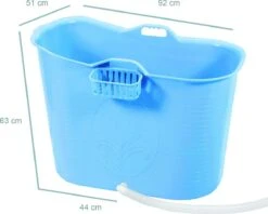 Zitbad Voor Volwassenen - Bath Bucket - Blauw - 200L 18 Zitbad Voor Volwassenen - Bath Bucket - Blauw - 200L -Thuis Badkamer 1200x962 1