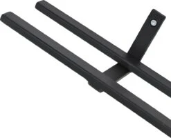 LOFT42 Jef Reserverolhouder - Zwart Metaal - 51x10x13 -Thuis Badkamer 1200x973