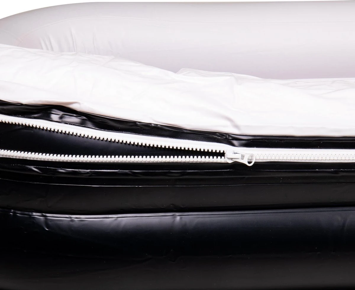 FlowMotion Opblaasbaar Ligbad Met Afdekhoes - Inclusief Pomp En Opbergtas - Ligbad - Zitbad - Zwembad - Opblaasbare Badkuip - Opblaas Bad - Bathtub - Jacuzzi - Opvouwbaar Bad - Badkuip 11 FlowMotion Opblaasbaar Ligbad Met Afdekhoes - Inclusief Pomp En Opbergtas - Ligbad - Zitbad - Zwembad - Opblaasbare Badkuip - Opblaas Bad - Bathtub - Jacuzzi - Opvouwbaar Bad - Badkuip - Afbeelding 9