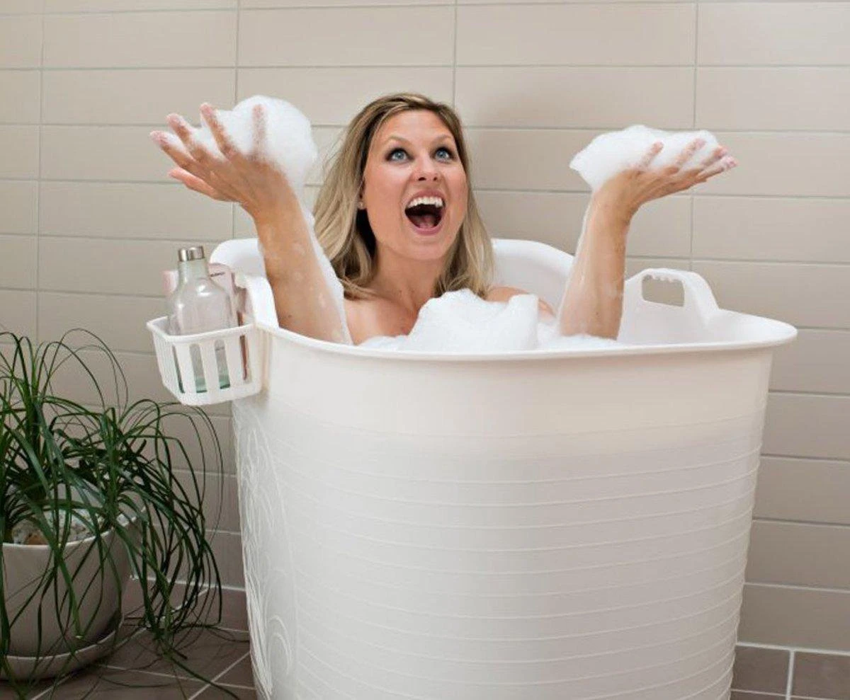 Zitbad Voor Volwassenen - Bath Bucket - Wit - 200L 19 Zitbad Voor Volwassenen - Bath Bucket - Wit - 200L - Afbeelding 17