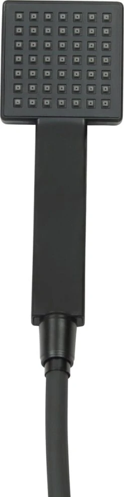 Niceey Doucheset - Regendouche - Handdouche - Verstelbaar - Vierkant - Mat Zwart -Thuis Badkamer 301x1200