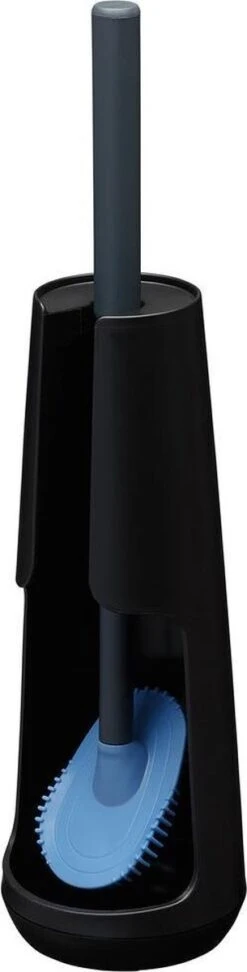 Tiger Tess - Toiletborstelhouder Vrijstaand Met Swoop® Borstel Flexibel - Zwart / Antraciet -Thuis Badkamer 305x1200 1