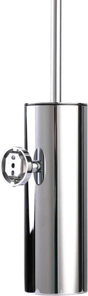LIVINQ Toilet Borstel Houder Chroom - Wc Borstel Houder - Toiletborstelhouder Hangend 4 LIVINQ Toilet Borstel Houder Chroom - Wc Borstel Houder - Toiletborstelhouder Hangend - Afbeelding 2