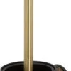 Tiger Tune - Toiletborstel Met Houder - Messing Geborsteld / Zwart 2 Tiger Tune - Toiletborstel Met Houder - Messing Geborsteld / Zwart -Thuis Badkamer 383x1200 1