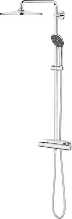 GROHE QuickFix Vitalio Joy 310 Regendouche - CoolTouch - Met Planchet - ø 31 Cm - Chroom -Thuis Badkamer 399x1200 1