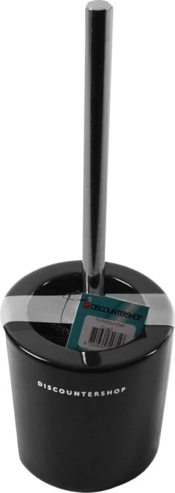 Toiletborstel Met Zwarte Borstel- Keramiek - Zwart - RVS - WC Borstel In Ronde Houder -Thuis Badkamer 426x1200 1