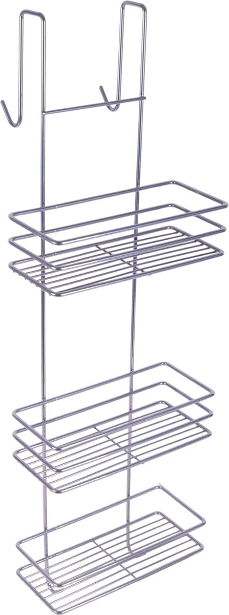 Ball Design Chroom Doucherek-3 Laags-hangend-Doucherek Zonder Boren 7 Ball Design Chroom Doucherek-3 Laags-hangend-Doucherek Zonder Boren - Afbeelding 5