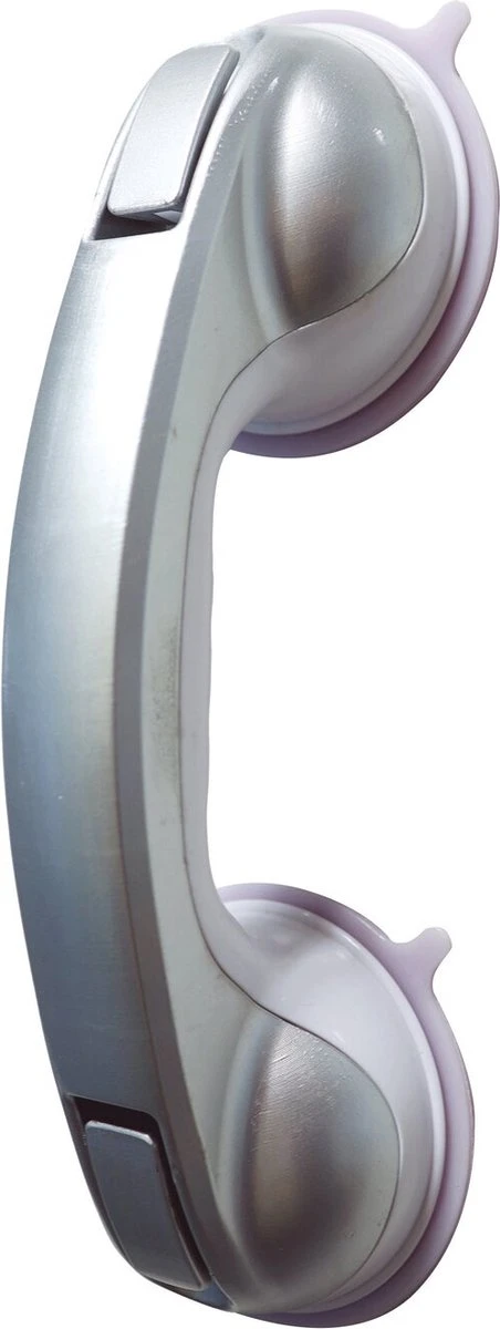 Kunststof Handgreep Voor Badkamer - 30.5cm - Douche Wandbeugel - Geen Boorgaten 8 Kunststof Handgreep Voor Badkamer - 30.5cm - Douche Wandbeugel - Geen Boorgaten - Afbeelding 6