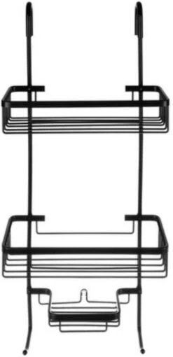 Recalma Doucherek 3 Laags - Monteren Zonder Boren - Zwart - Zuignap - Ook Voor Grote Flessen - Opbergrek Douche - 3 Etages 10 Recalma Doucherek 3 Laags - Monteren Zonder Boren - Zwart - Zuignap - Ook Voor Grote Flessen - Opbergrek Douche - 3 Etages -Thuis Badkamer 581x1200