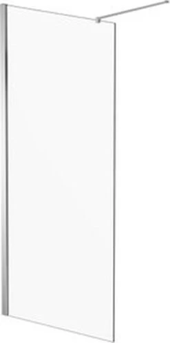 AKTIE Inloopdouche 90x200cm Veiligheidsglas Anti Kalk Chroom -Thuis Badkamer 595x1200 1