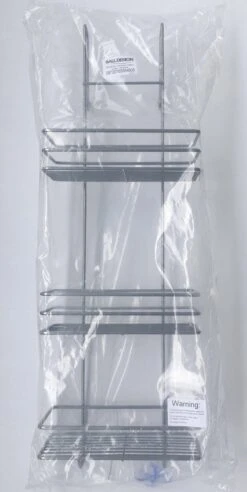 Ball Design Chroom Doucherek-3 Laags-hangend-Doucherek Zonder Boren 16 Ball Design Chroom Doucherek-3 Laags-hangend-Doucherek Zonder Boren -Thuis Badkamer 602x1200 2