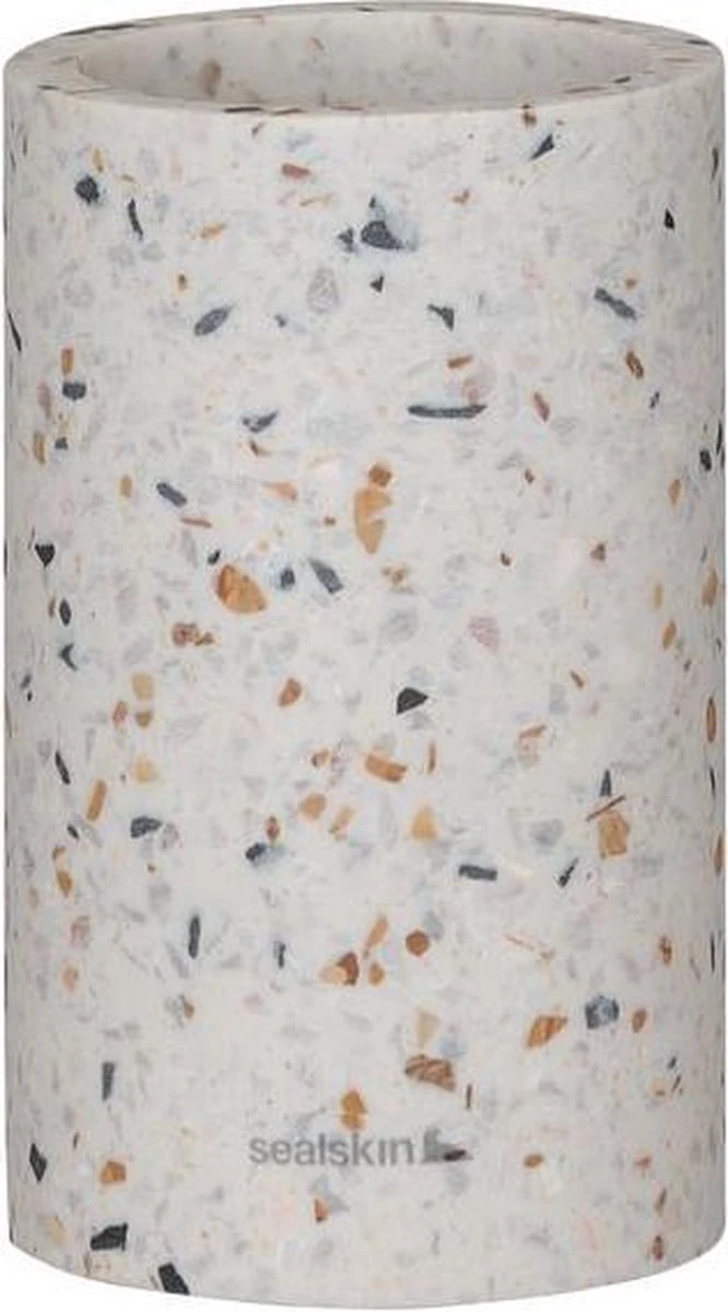Sealskin Blend Tandenborstelbeker Vrijstaand - Terrazzo 3 Sealskin Blend Tandenborstelbeker Vrijstaand - Terrazzo