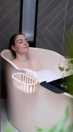 HelloBath® - Bath Bucket - XL - 125 Cm - Brazilian Sand - Zitbad - Ligbad (Verzending In Doos) - Incl. Badplank En Kraantje 25 HelloBath® - Bath Bucket - XL - 125 Cm - Brazilian Sand - Zitbad - Ligbad (Verzending In Doos) - Incl. Badplank En Kraantje -Thuis Badkamer 671x1200 1