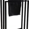 Badkamerhanger Handdoekenrek 3 Armen Zwart 2 Badkamerhanger Handdoekenrek 3 Armen Zwart -Thuis Badkamer 672x1200 1