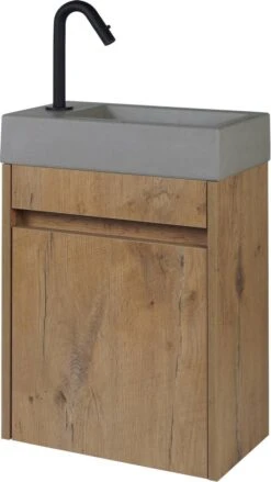 Saqu Tube - Fonteinkraan - Wastafelkraan Voor Het Toilet - Koudwaterkraan - Mat Zwart - C-uitloop -Thuis Badkamer 675x1200 1