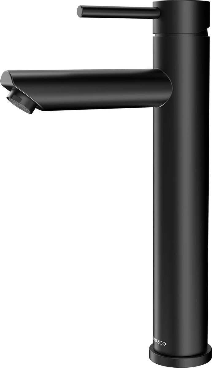 LOMAZOO Wastafelkraan Zwart Ceres - Badkamerkraan - Wastafel Kraan - Mengkraan Wastafel - Hoge Uitloop 3 LOMAZOO Wastafelkraan Zwart Ceres - Badkamerkraan - Wastafel Kraan - Mengkraan Wastafel - Hoge Uitloop