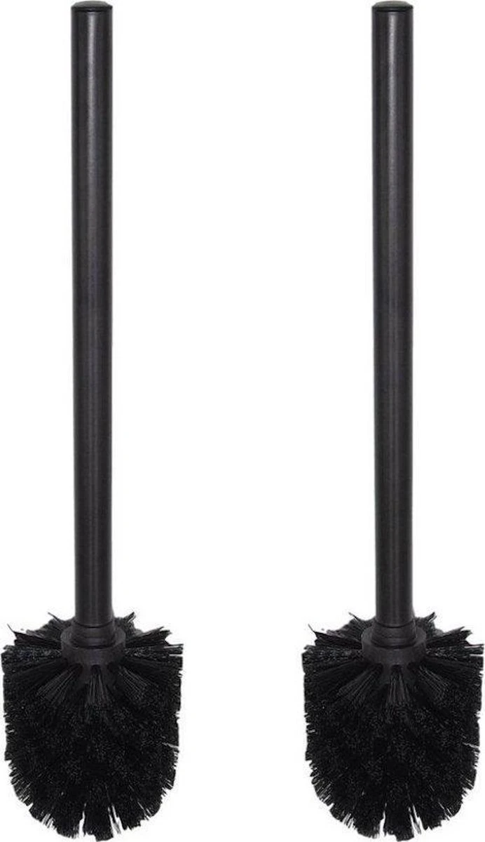 Universele Toiletborstel | Mat Zwart | Wc Borstel | Set Van 2 | WC | Toilet | Borstel | Universeel | Vervanging | Black | 2 Stuks 3 Universele Toiletborstel | Mat Zwart | Wc Borstel | Set Van 2 | WC | Toilet | Borstel | Universeel | Vervanging | Black | 2 Stuks