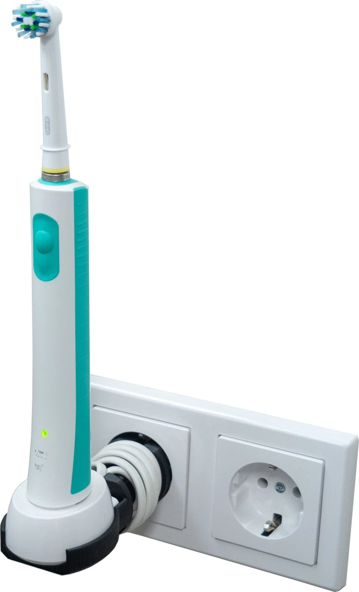 Oral-B Wandhouder Adapter Voor Originele Laadkabel // Zwart 3 Oral-B Wandhouder Adapter Voor Originele Laadkabel // Zwart