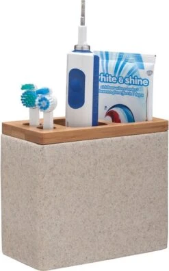 Sealskin Grace Tandenborstelhouder Vrijstaand - Zand -Thuis Badkamer 748x1200 1