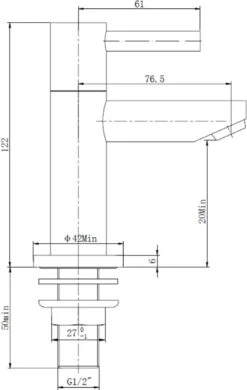 Saqu Casa - Wastafelkraan - Fonteinkraan Voor Het Toilet - Chroom - Koudwaterkraan 15 Saqu Casa - Wastafelkraan - Fonteinkraan Voor Het Toilet - Chroom - Koudwaterkraan -Thuis Badkamer 760x1200 1