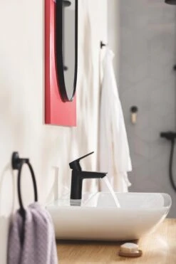 GROHE QuickFix Start Wastafelkraan - M-Size - Push Open - Mat Zwart 13 GROHE QuickFix Start Wastafelkraan - M-Size - Push Open - Mat Zwart -Thuis Badkamer 800x1200 16