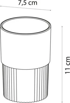 Sealskin Brave Tandenborstelbeker Vrijstaand - Zwart -Thuis Badkamer 818x1200 1