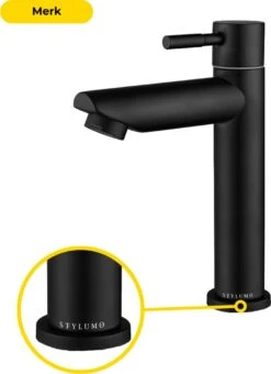 Stylumo Zwarte Toiletkraan – Fonteinkraan Zwart – Koudwaterkraan – WC Kraan – Badkamermeubel Kraan Alleen Koud Water 17 Stylumo Zwarte Toiletkraan – Fonteinkraan Zwart – Koudwaterkraan – WC Kraan – Badkamermeubel Kraan Alleen Koud Water -Thuis Badkamer 871x1200 2