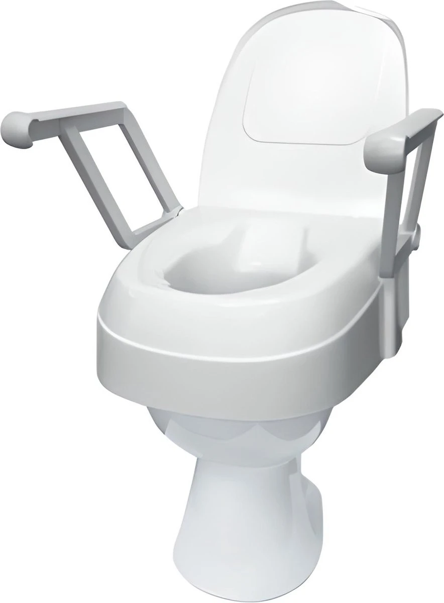 Drive Toiletverhoger Tse 120 Met Deksel En Armleuningen - Hoogte Verstelbaar 3 Drive Toiletverhoger Tse 120 Met Deksel En Armleuningen - Hoogte Verstelbaar