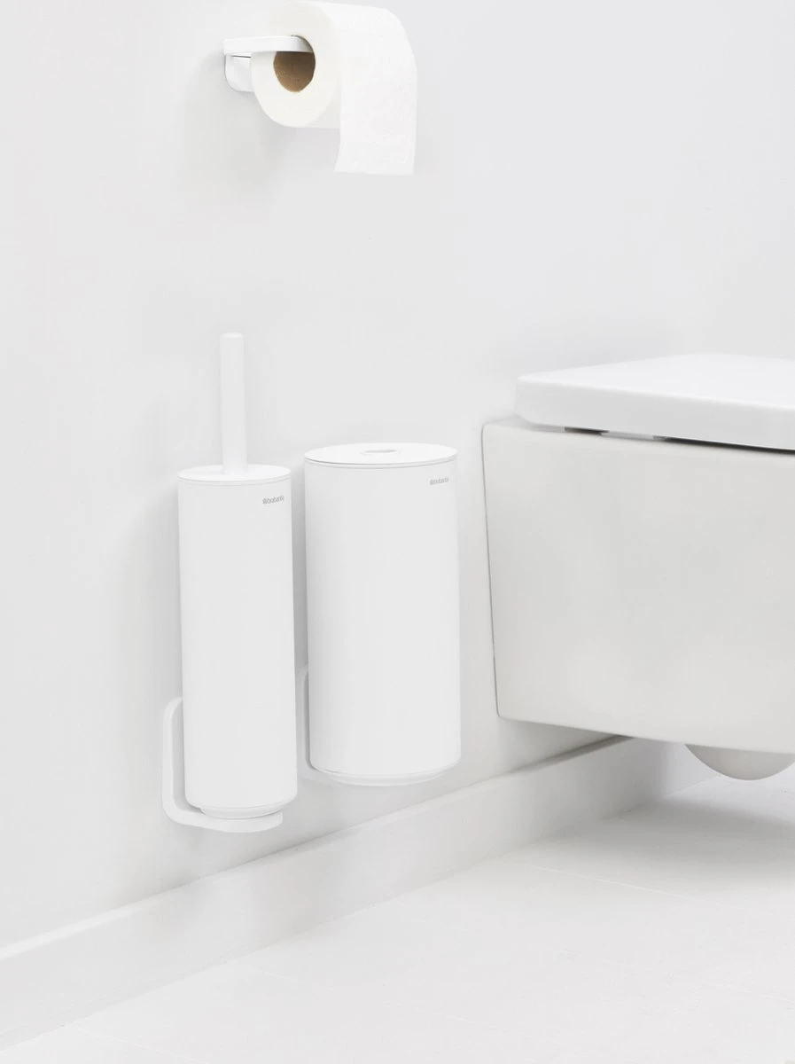 Brabantia MindSet Toiletaccessoires Set Van 3 - Mineral Fresh White 6 Brabantia MindSet Toiletaccessoires Set Van 3 - Mineral Fresh White - Afbeelding 4