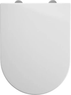 Allibert Wc-bril RAINBOW - D-vorm - Thermodure - Soft Close - Inox Scharnieren - Afklikbaar - Wit 7 Allibert Wc-bril RAINBOW - D-vorm - Thermodure - Soft Close - Inox Scharnieren - Afklikbaar - Wit -Thuis Badkamer 897x1200