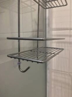 Ball Design Chroom Doucherek-3 Laags-hangend-Doucherek Zonder Boren 15 Ball Design Chroom Doucherek-3 Laags-hangend-Doucherek Zonder Boren -Thuis Badkamer 899x1200 34