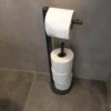 Luxe Toiletrolhouder - Toiletrolstandaard - Geschikt Voor 4 Wc Rollen - Metaal Zwart 2 Luxe Toiletrolhouder - Toiletrolstandaard - Geschikt Voor 4 Wc Rollen - Metaal Zwart -Thuis Badkamer 900x1200 38