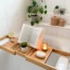 Bamboe Badplank Uitschuifbaar - 70 Tot 105 Cm - Met Boekenhouder 2 Bamboe Badplank Uitschuifbaar - 70 Tot 105 Cm - Met Boekenhouder -Thuis Badkamer 900x1200 6